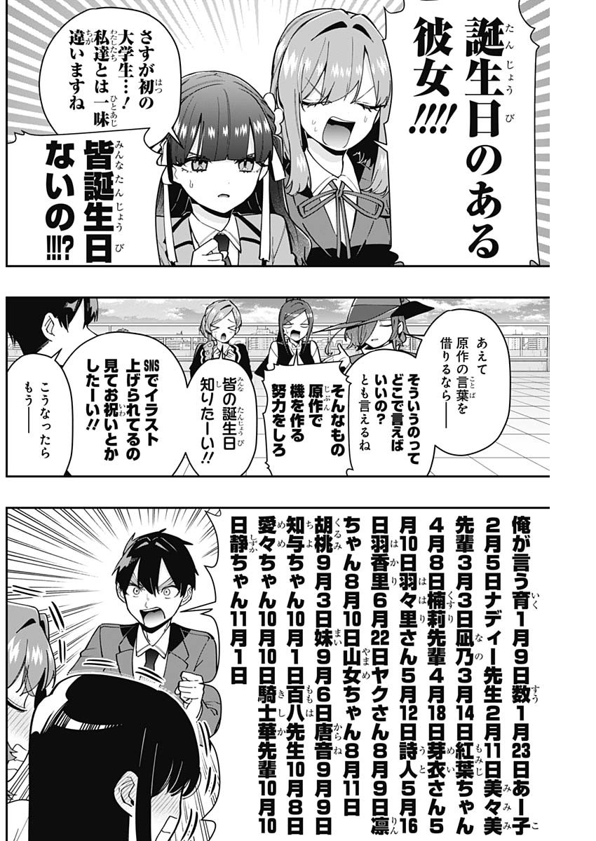 君のことが大大大大大好きな100人の彼女 Chap 133 - Next Chap 134