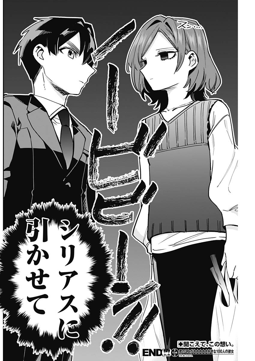 君のことが大大大大大好きな100人の彼女 Chap 134 - Next Chap 135