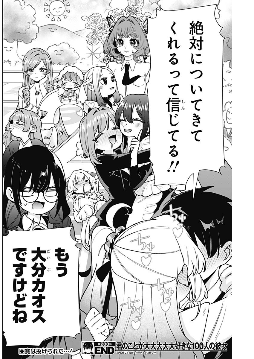 君のことが大大大大大好きな100人の彼女 Chap 200 - Next Chap 201