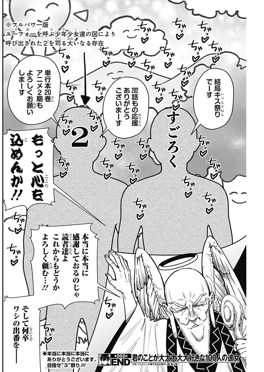 君のことが大大大大大好きな100人の彼女 Chap 202 - Next Chap 203