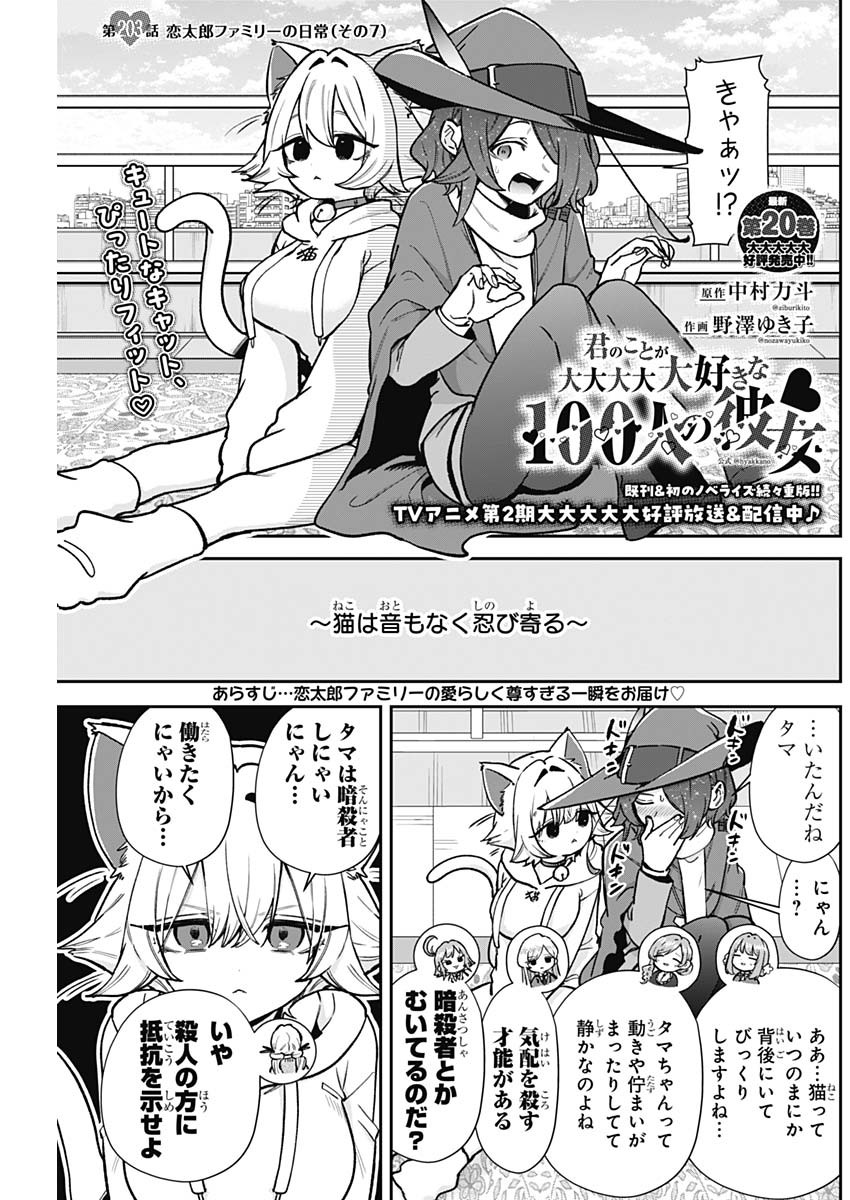 君のことが大大大大大好きな100人の彼女 Chap 203 - Next Chap 204