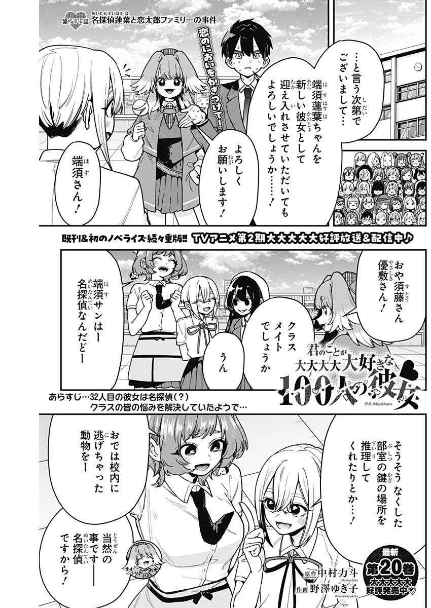 君のことが大大大大大好きな100人の彼女 Chap 205 - Next Chap 206