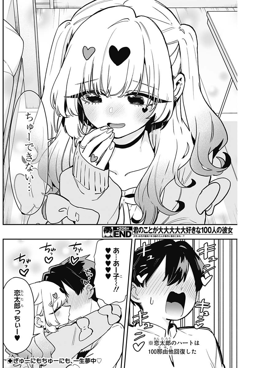 君のことが大大大大大好きな100人の彼女 Chap 206 - Next Chap 207