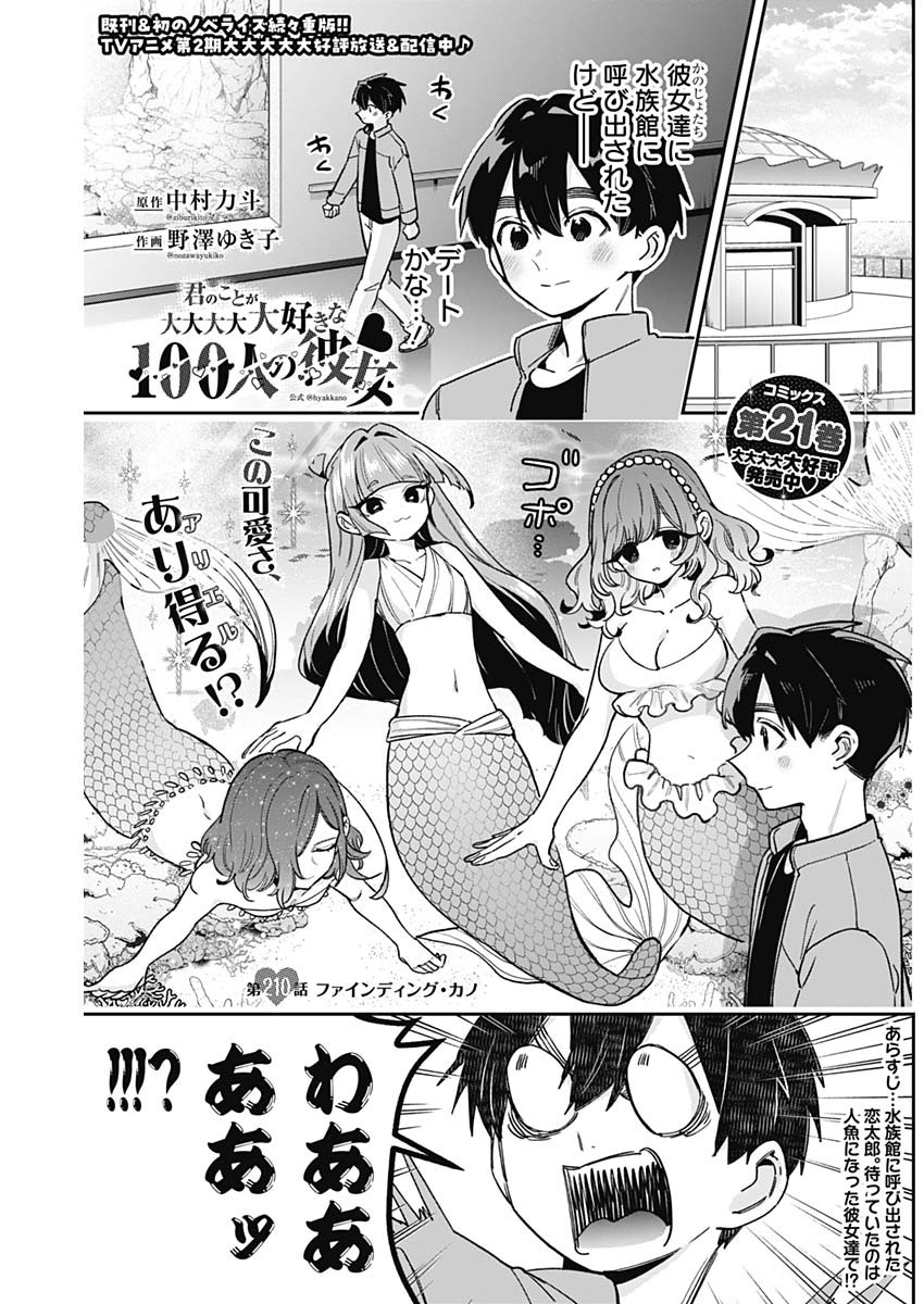 君のことが大大大大大好きな100人の彼女 Chap 210 - Next Chap 211