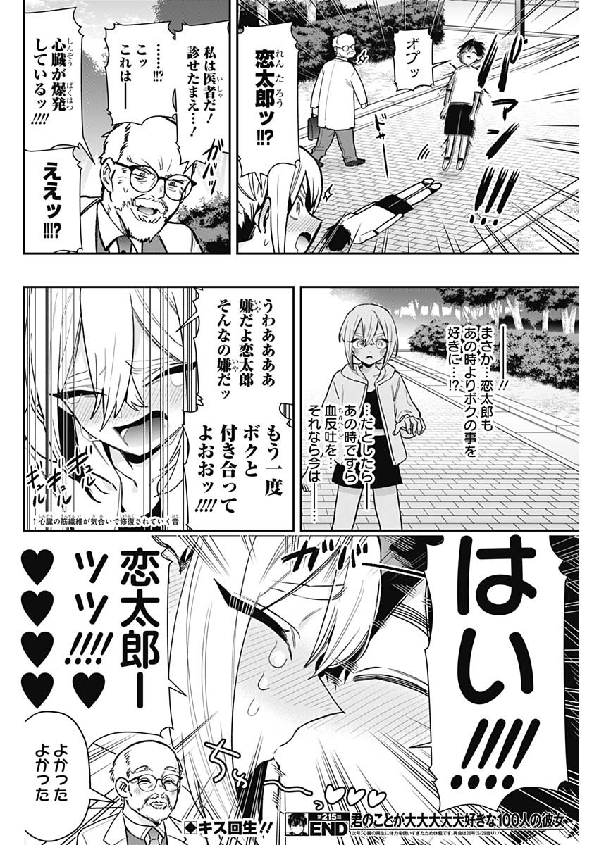 君のことが大大大大大好きな100人の彼女 Chap 215 - Next Chap 216