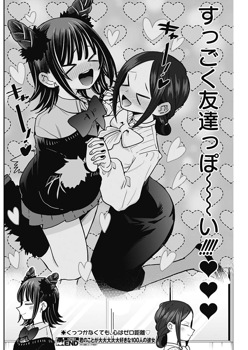 君のことが大大大大大好きな100人の彼女 Chap 216 - Next Chap 217