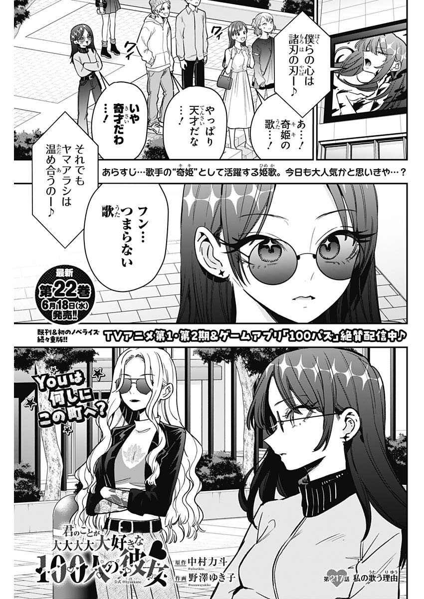 君のことが大大大大大好きな100人の彼女 Chap 217 - Next Chap 218