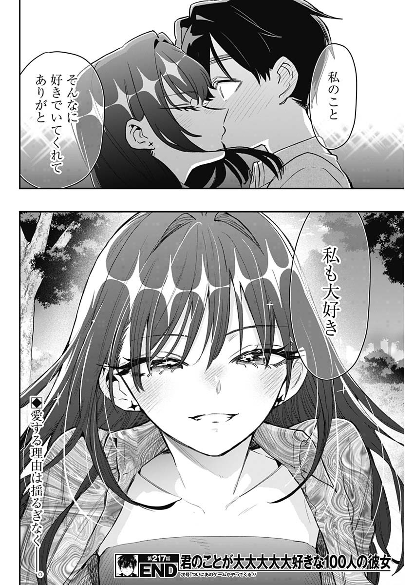 君のことが大大大大大好きな100人の彼女 Chap 217 - Next Chap 218