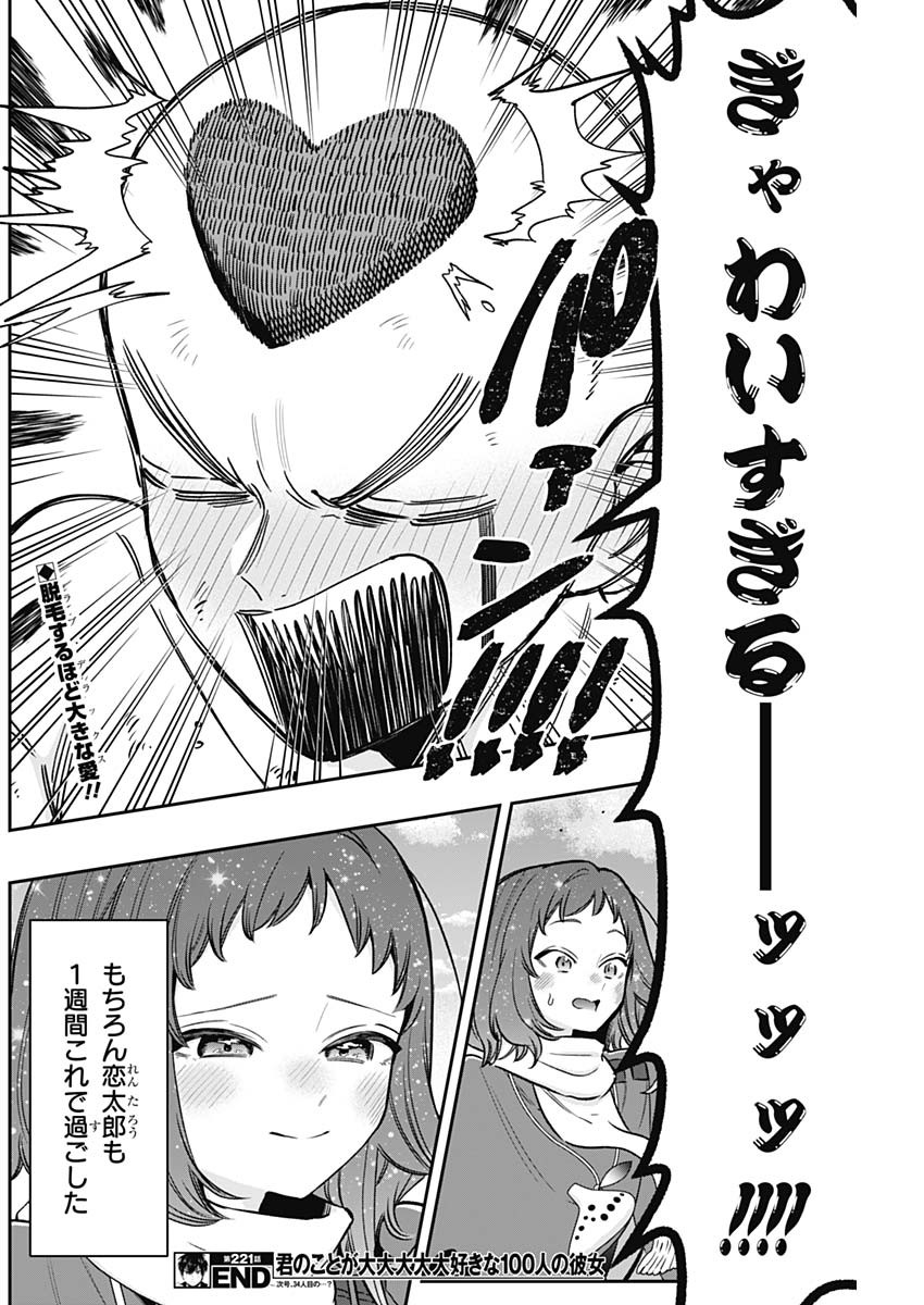 君のことが大大大大大好きな100人の彼女 Chap 221 - Next Chap 222