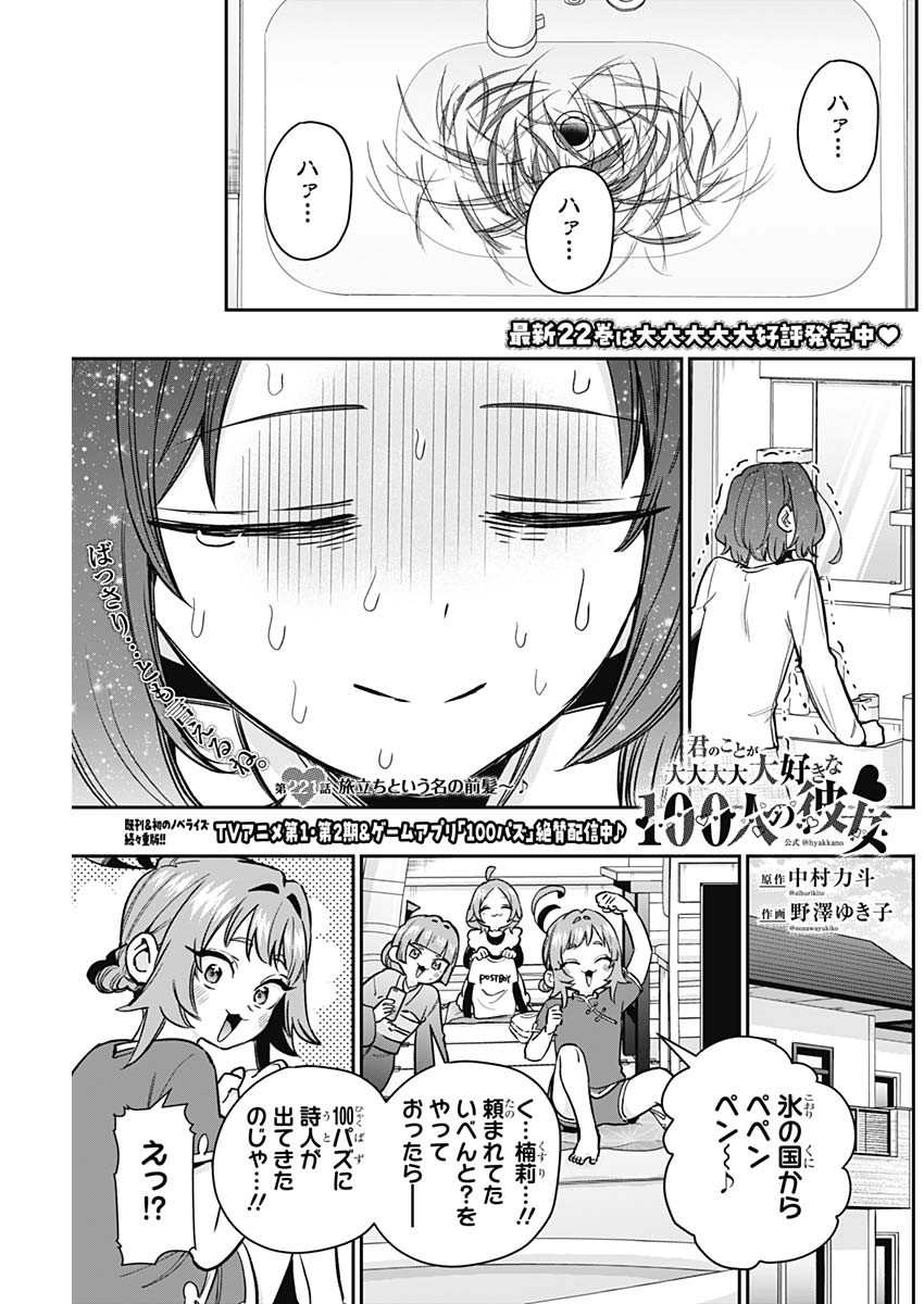 君のことが大大大大大好きな100人の彼女 Chap 221 - Next Chap 222