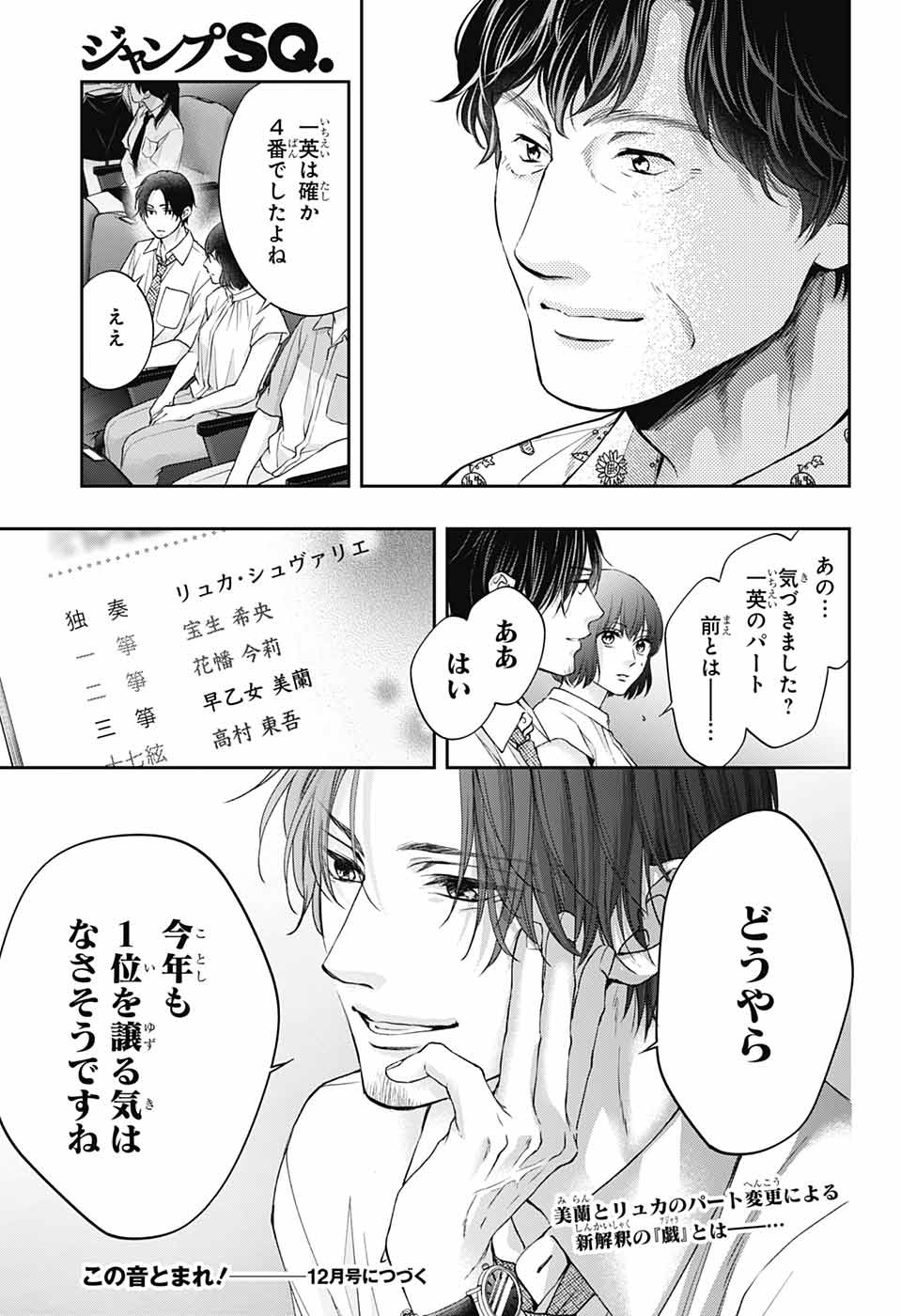 この音とまれ! Chap 128 - Next Chap 129