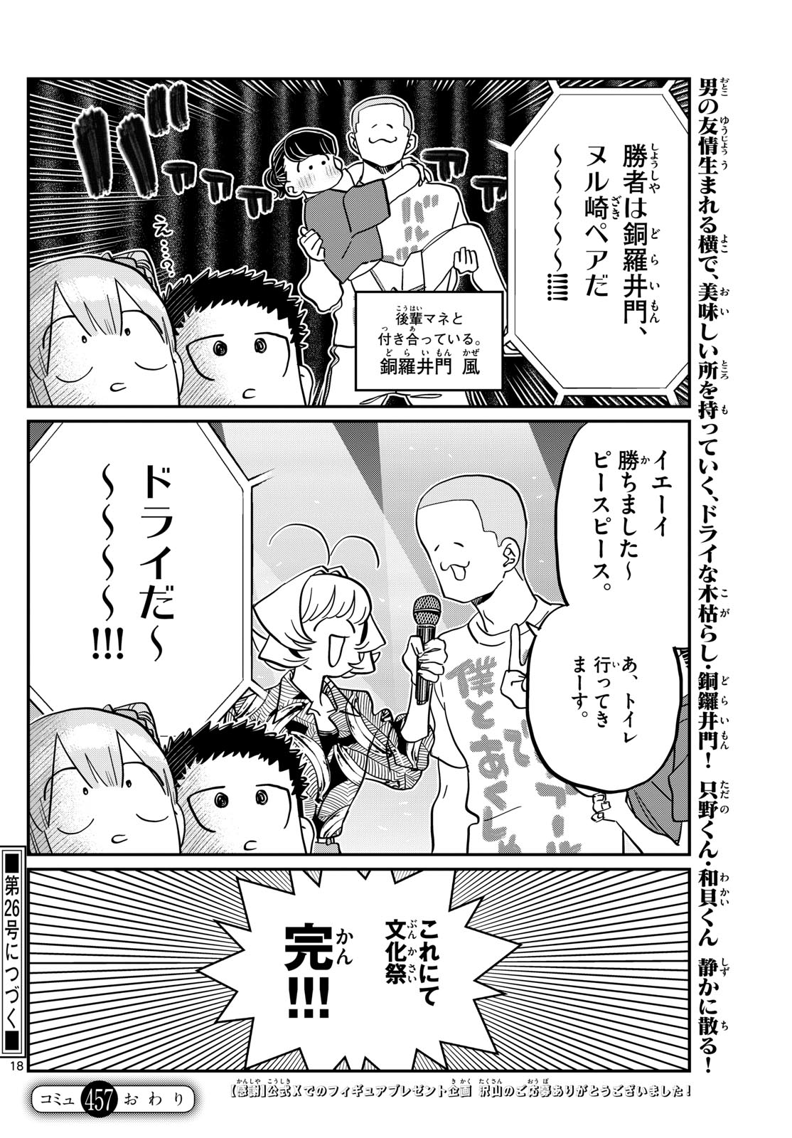 古見さんは、コミュ症です Chap 457 - Next Chap 458