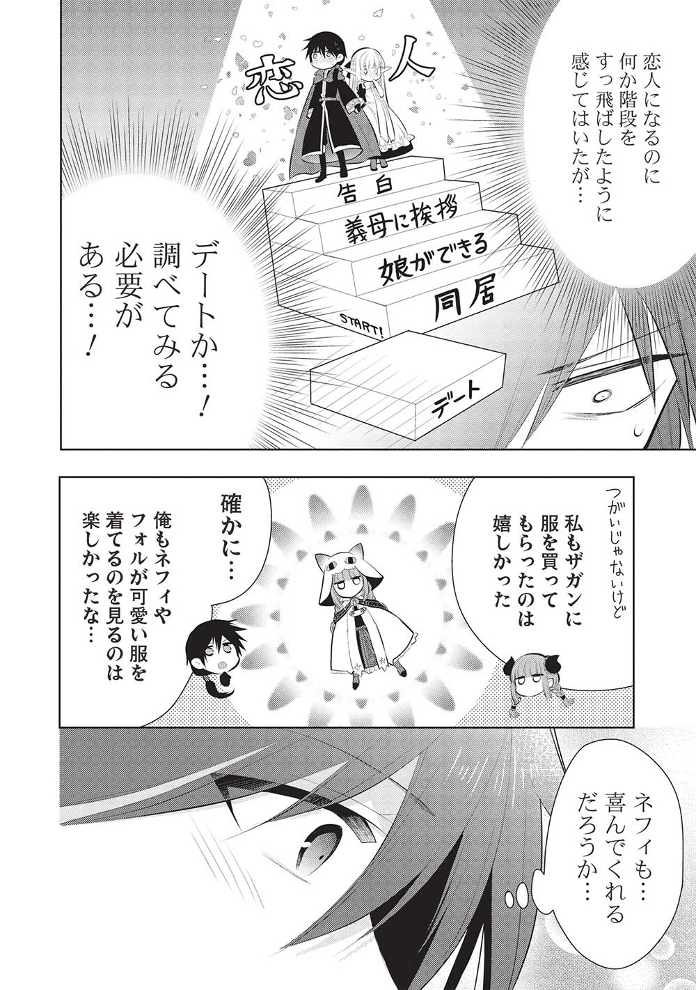 魔奴嫁, 魔王の俺が奴隷エルフを嫁にしたんだが、どう愛でればいい Chap 53 - Next Chap 54