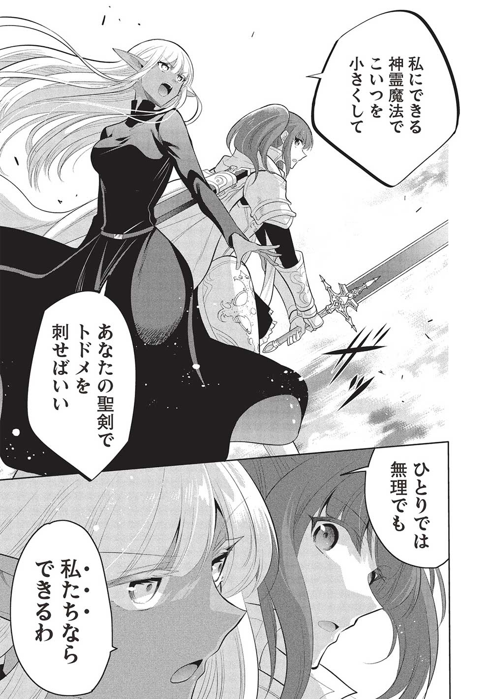 魔奴嫁, 魔王の俺が奴隷エルフを嫁にしたんだが、どう愛でればいい Chap 64 - Next Chap 65