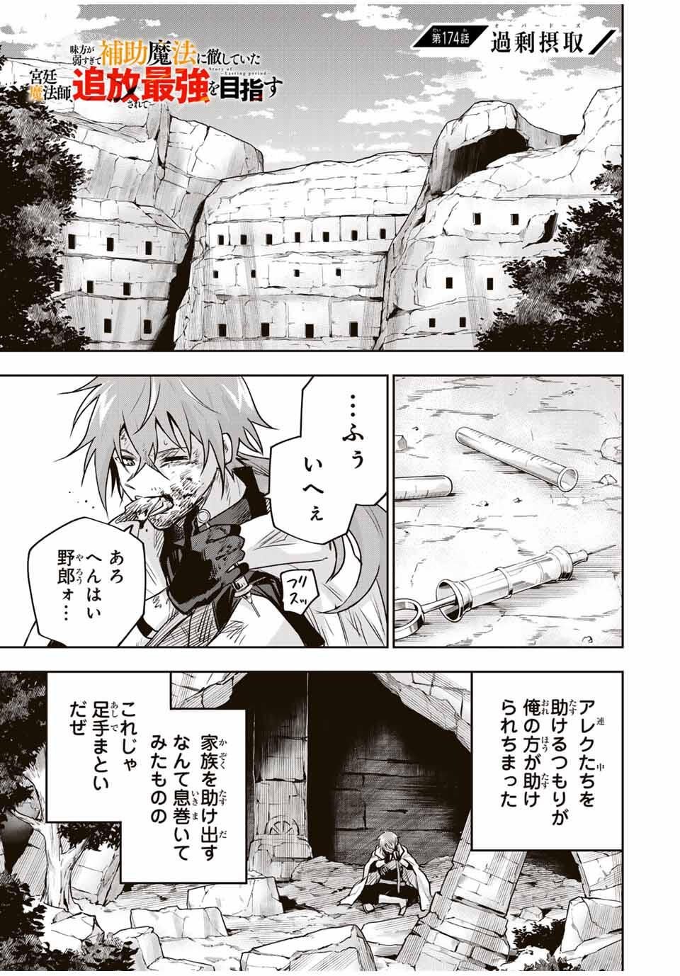 味方が弱すぎて補助魔法に徹していた宮廷魔法師、追放されて最強を目指す Chap 174 - Next Chap 175