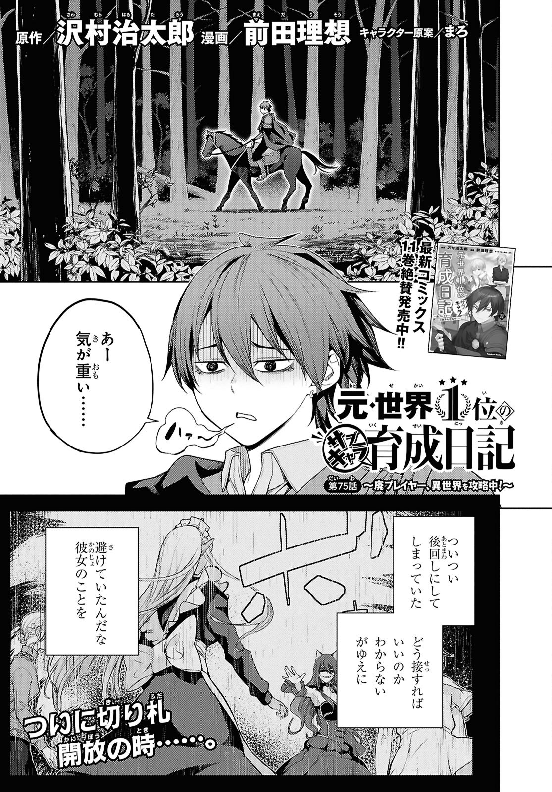 元・世界1位のサブキャラ育成日記 ~廃プレイヤー、異世界を攻略中!~ Chap 75 - Next Chap 76
