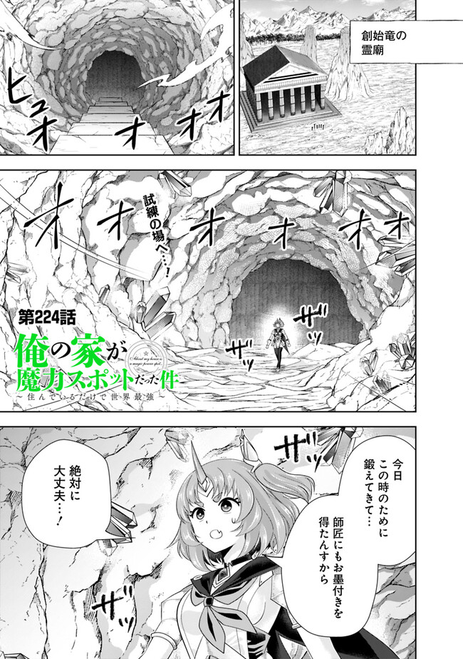 俺の家が魔力スポットだった件~住んでいるだけで世界最強~ Chap 224 - Next Chap 225