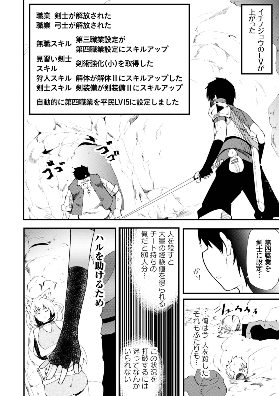 成長チートでなんでもできるようになったが、無職だけは辞められないようです Chap 4 - Next Chap 5