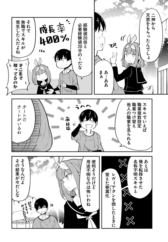 成長チートでなんでもできるようになったが、無職だけは辞められないようです Chap 57 - Next Chap 58