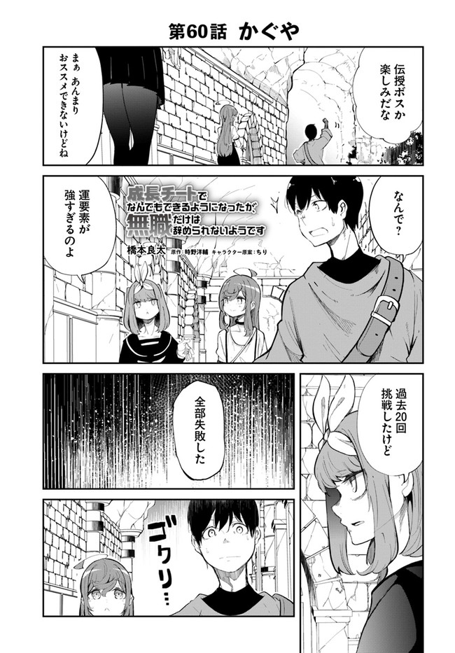 成長チートでなんでもできるようになったが、無職だけは辞められないようです Chap 60 - Next Chap 61