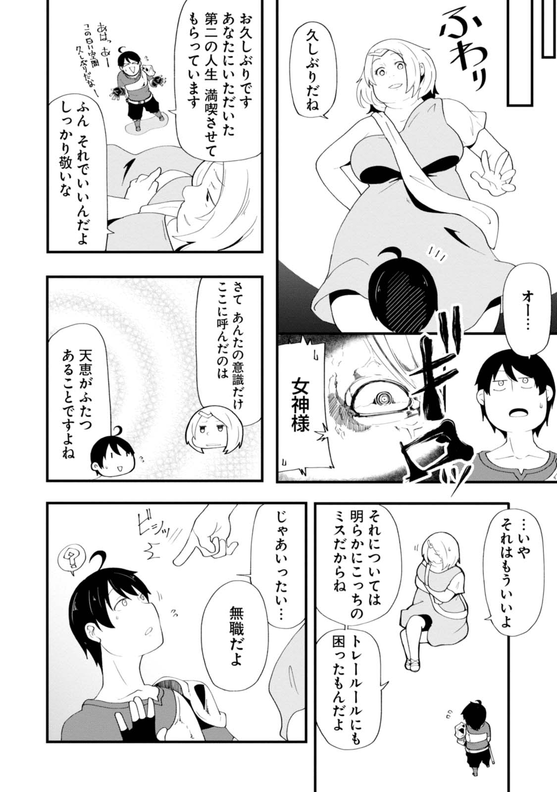 成長チートでなんでもできるようになったが、無職だけは辞められないようです Chap 6 - Next Chap 7