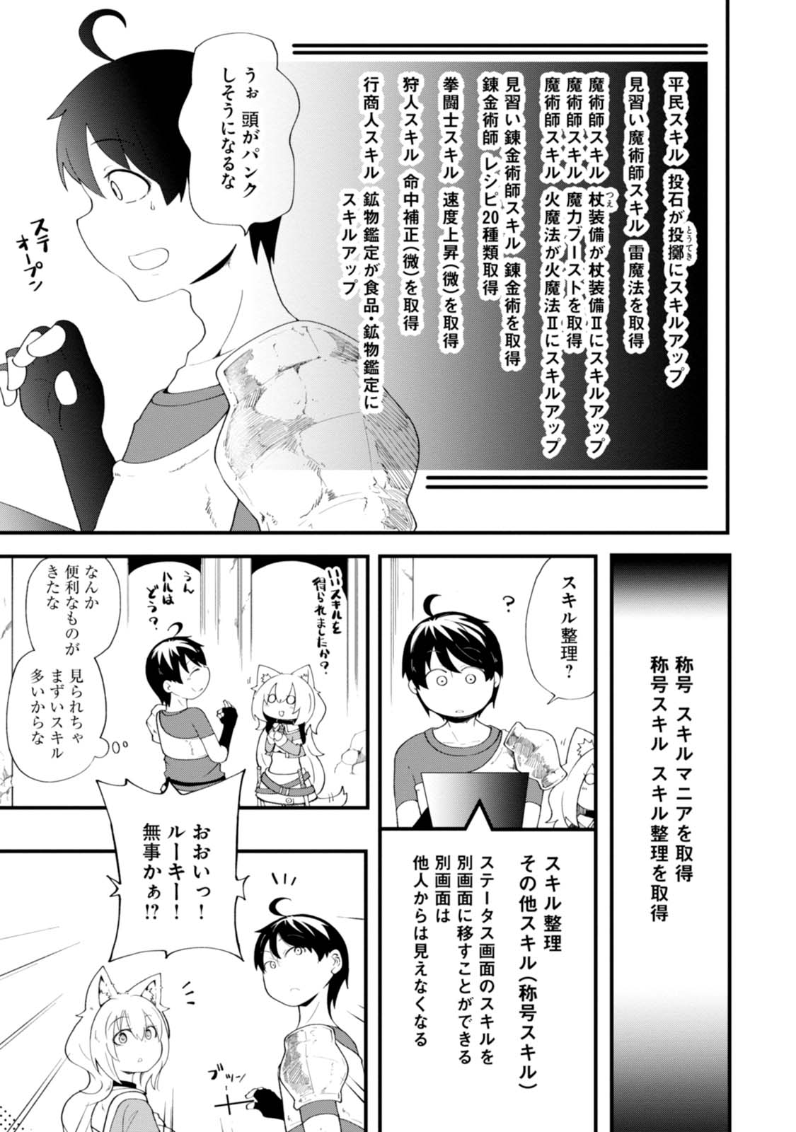 成長チートでなんでもできるようになったが、無職だけは辞められないようです Chap 8 - Next Chap 9