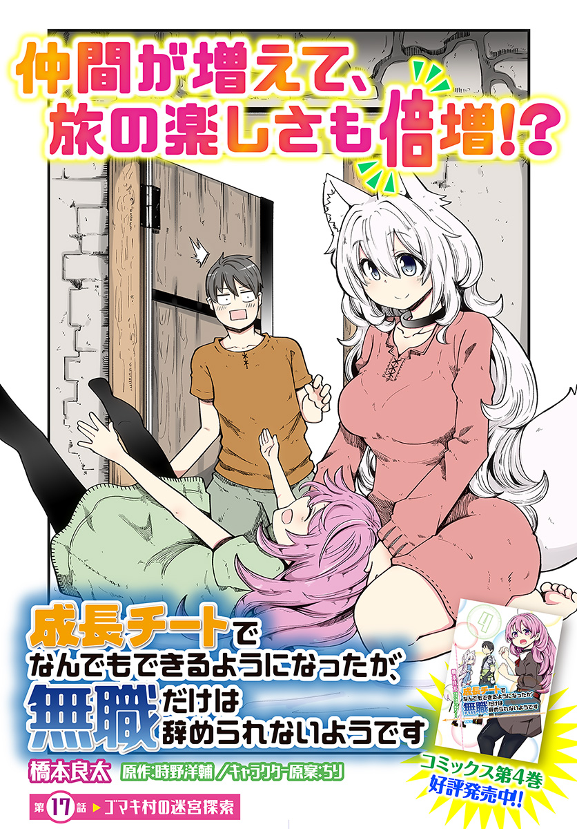 成長チートでなんでもできるようになったが、無職だけは辞められないようです Chap 17 - Next Chap 18