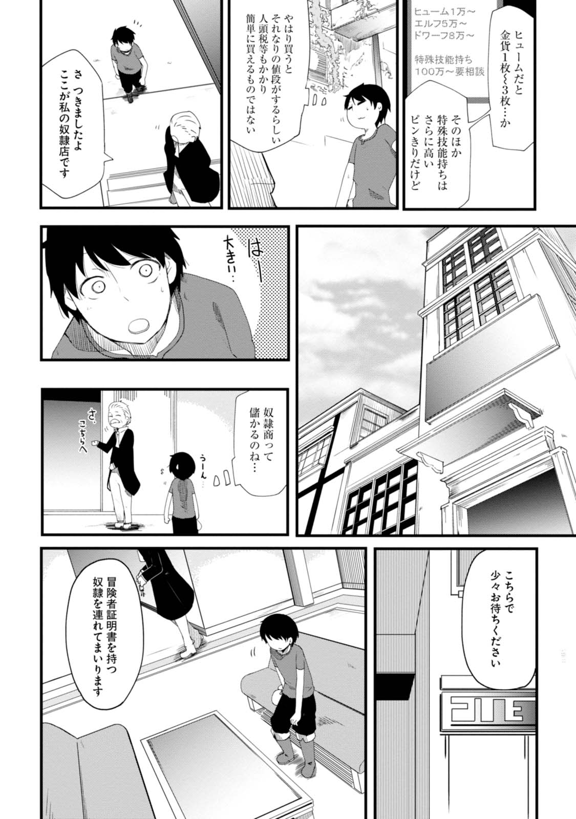 成長チートでなんでもできるようになったが、無職だけは辞められないようです Chap 1 - Next Chap 2