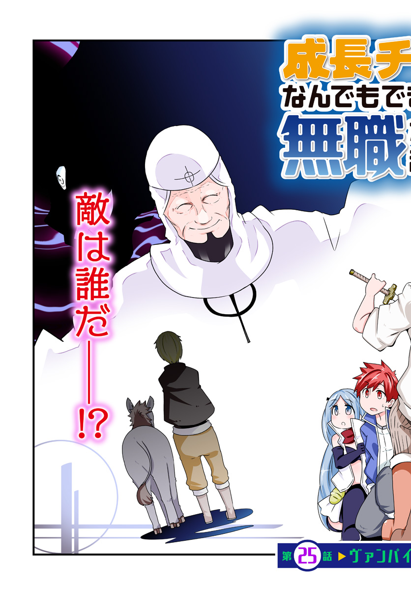 成長チートでなんでもできるようになったが、無職だけは辞められないようです Chap 25 - Next Chap 26