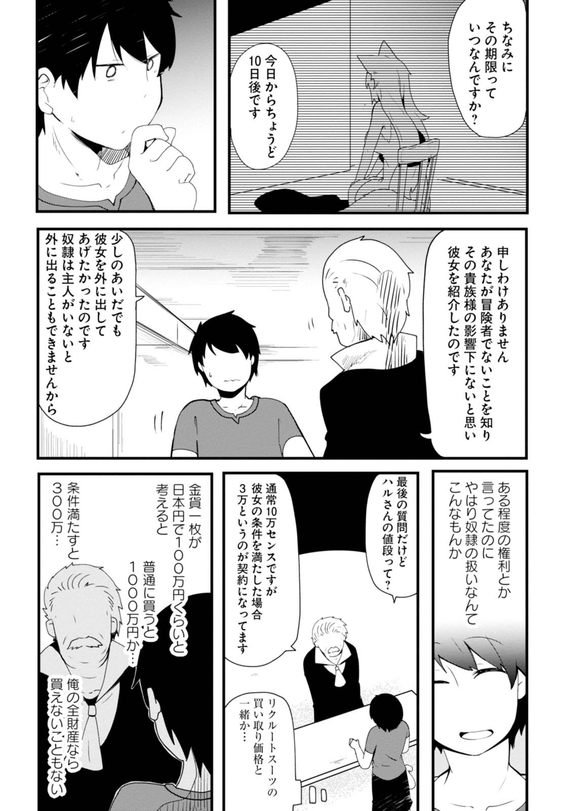成長チートでなんでもできるようになったが、無職だけは辞められないようです Chap 2 - Next Chap 3