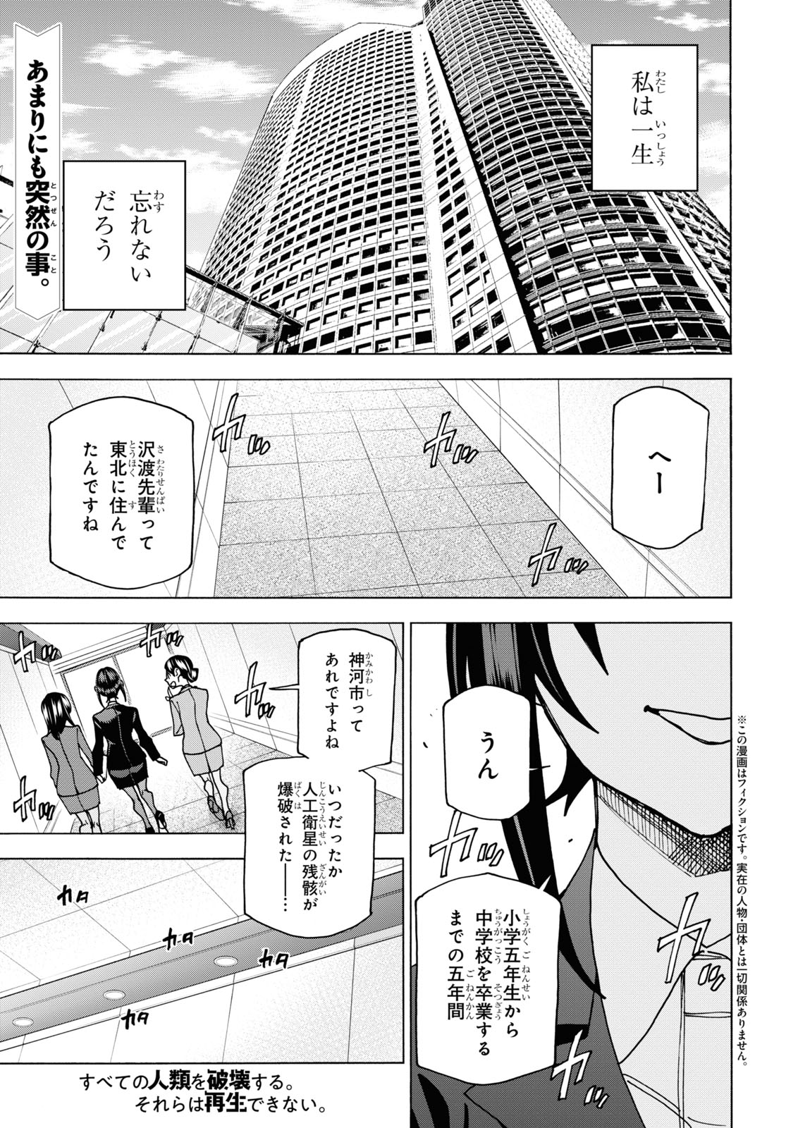 すべての人類を破壊する。それらは再生できない。 Chap 56 - Next Chap 57