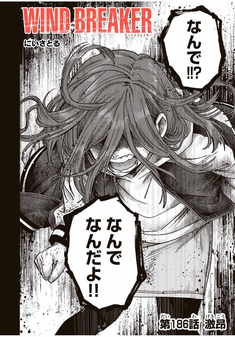 Windbreaker ウィンドブレイカー Wind Breaker (NII Satoru) Chap 186 - Next Chap 187