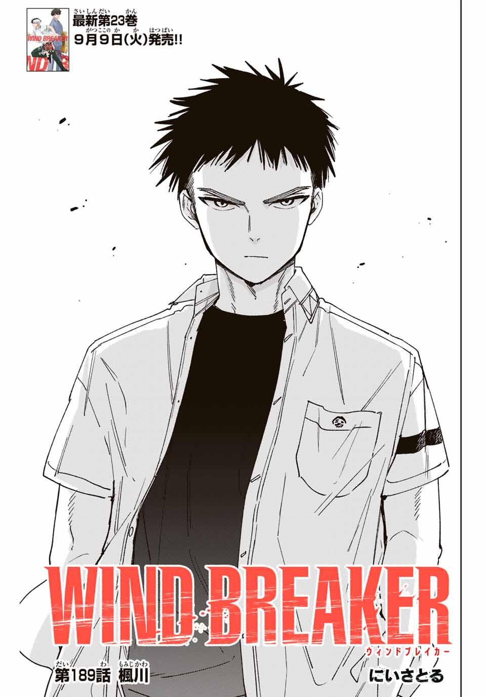 Windbreaker ウィンドブレイカー Wind Breaker (NII Satoru) Chap 189 - Next Chap 190