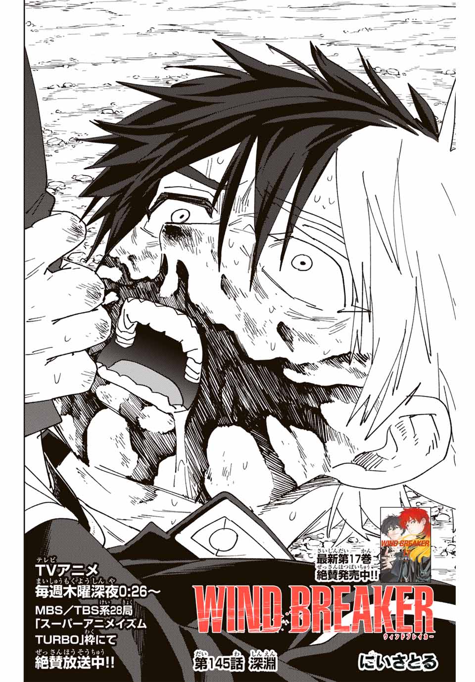 Windbreaker ウィンドブレイカー Wind Breaker (NII Satoru) Chap 145 - Next Chap 146