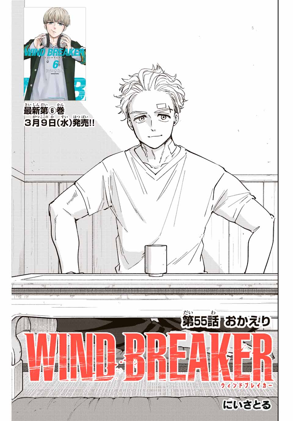 Windbreaker ウィンドブレイカー Wind Breaker (NII Satoru) Chap 55 - Next Chap 56