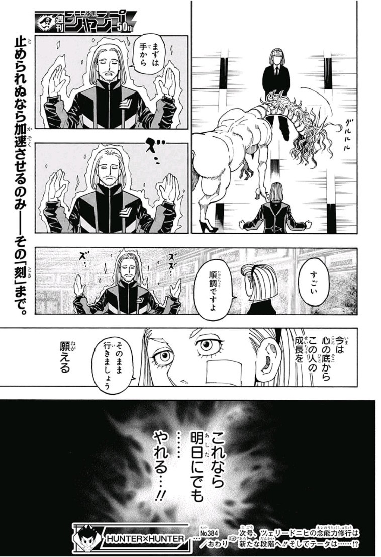 Hunter x Hunter Chap 384 - Next Chap 385