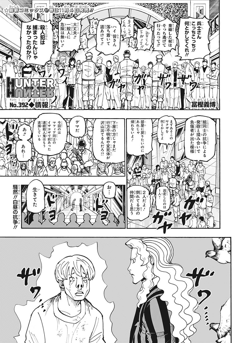 Hunter x Hunter Chap 392 - Next Chap 393
