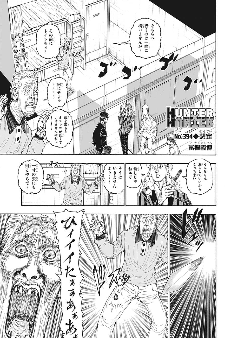Hunter x Hunter Chap 394 - Next Chap 395