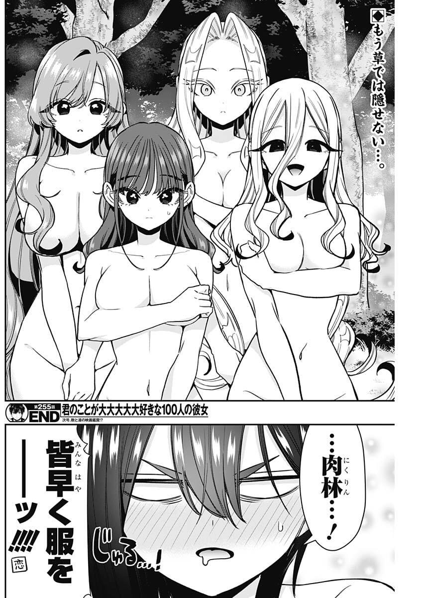 君のことが大大大大大好きな100人の彼女 Chap 255 - Next Chap 256