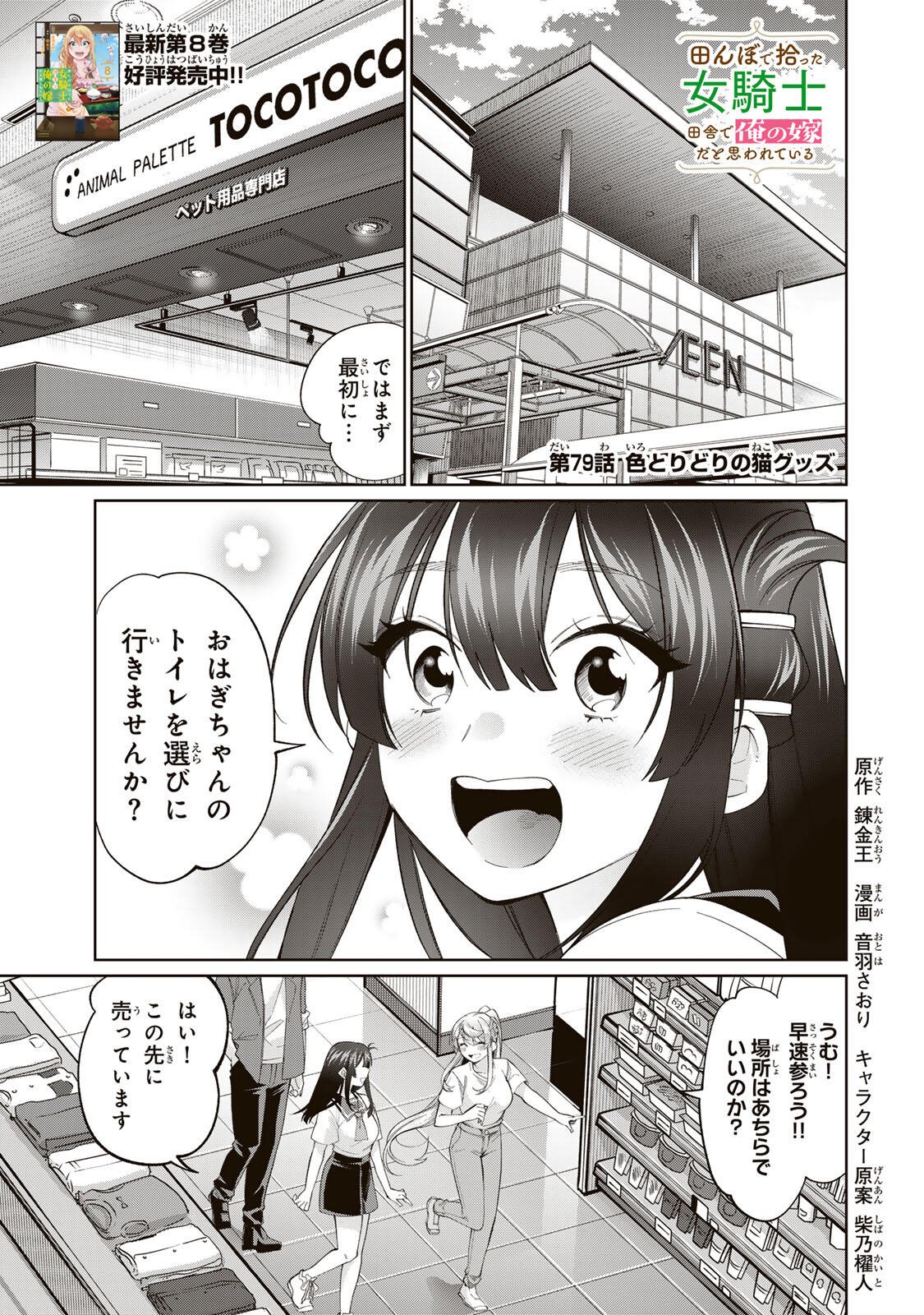田んぼで拾った女騎士、田舎で俺の嫁だと思われている Chap 79 - Next Chap 80