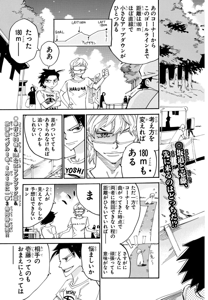 弱虫ペダル Chap 598 - Next Chap 599