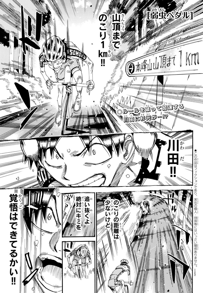 弱虫ペダル Chap 642 - Next Chap 643