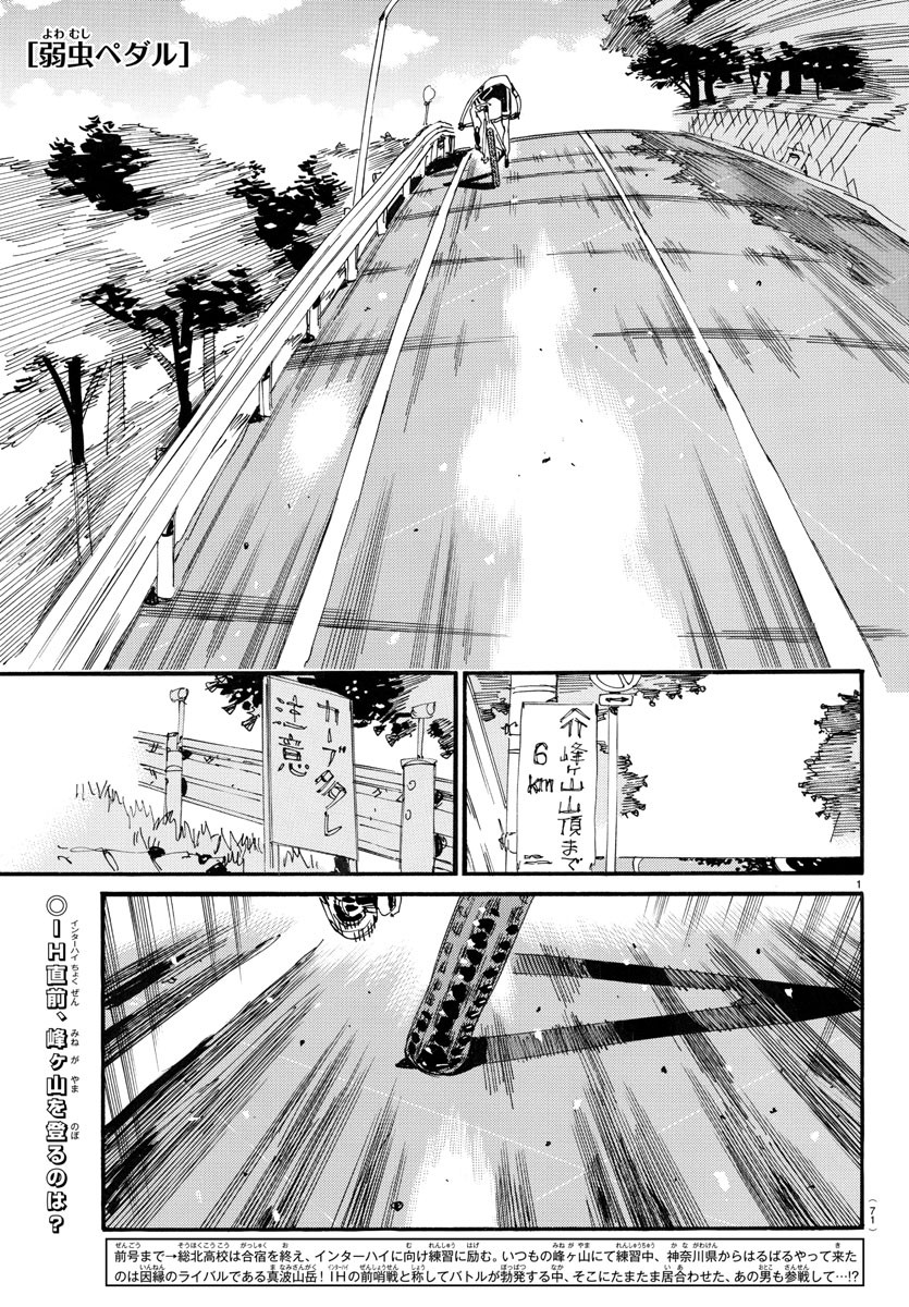 弱虫ペダル Chap 753 - Next Chap 754
