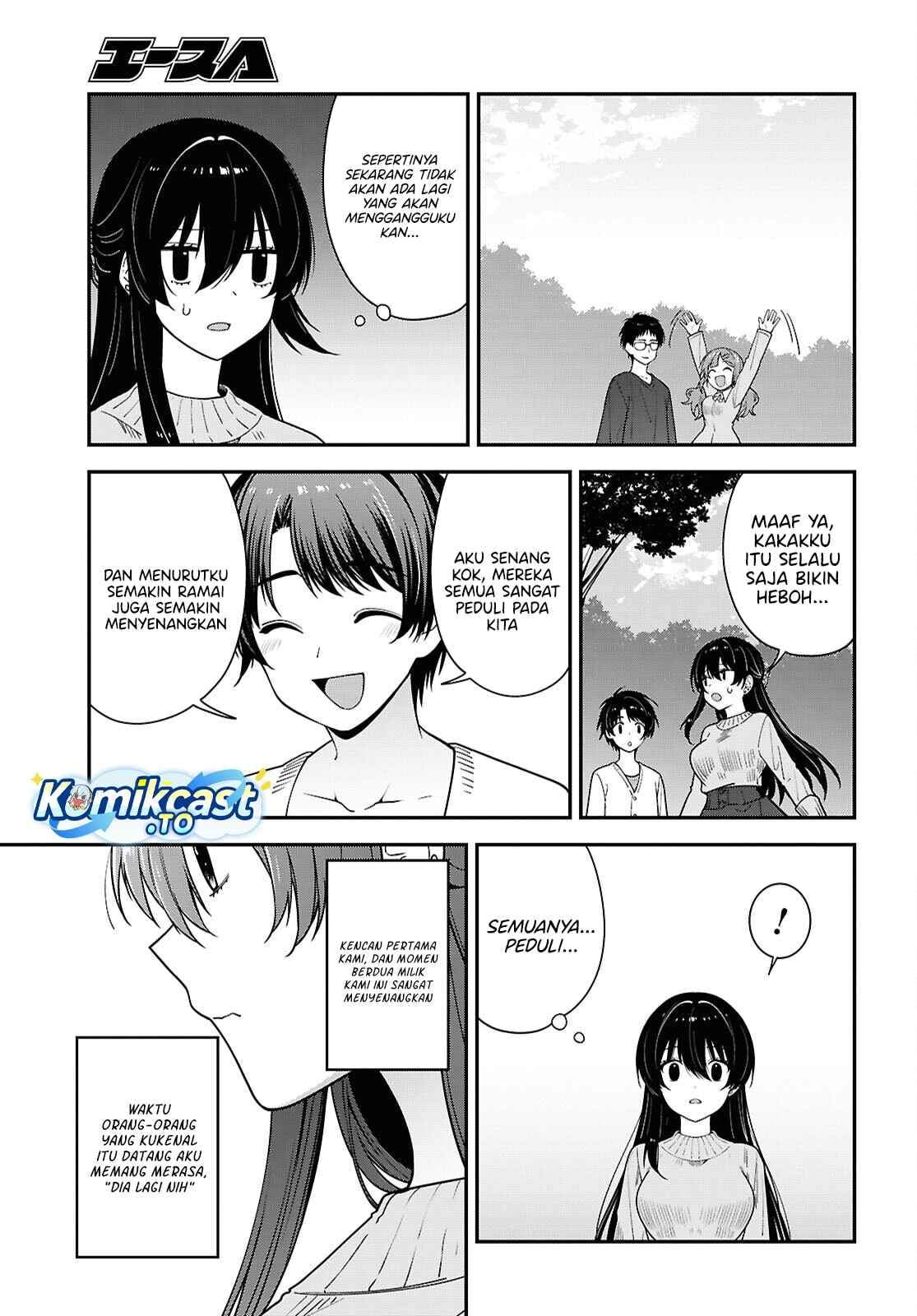 Tonari no Seki no Yankee Shimizu-san ga Kami o Kuroku Sometekita Chap 21 - Next Chap 22