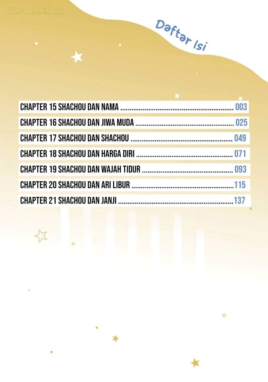 Shachou to Sake to Hoshi Chap 15 - Next Chap 16