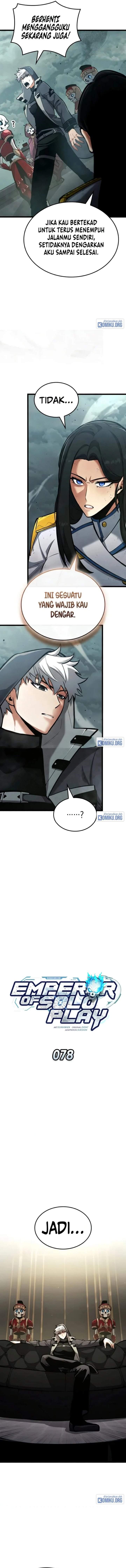 Emperor of Solo Play Chap 78 - Next Chap 79