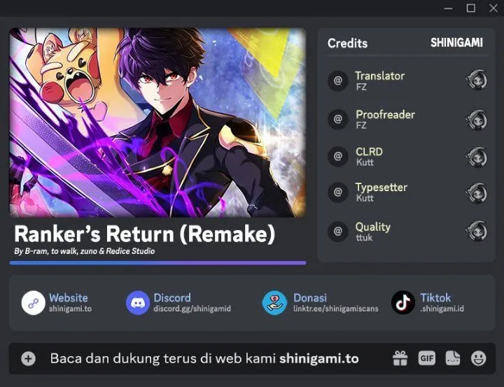 Ranker’s Return (Remake) Chap 266 - Next Chap 267