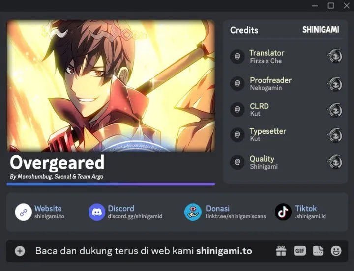 Overgeared Chap 344 - Next Chap 345