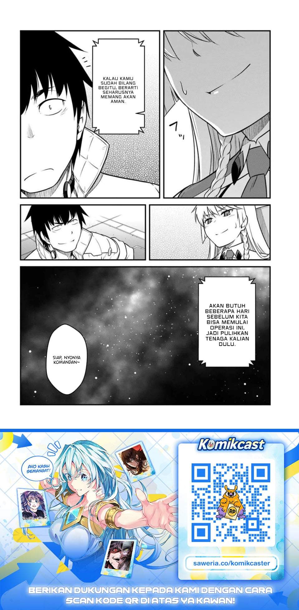 Mezametara Saikyou Soubi to Uchuusen-mochi Datta no de, Ikkodate Mezashite Youhei Toshite Jiyuu ni Ikitai Chap 56.2 - Next Chap 57.2