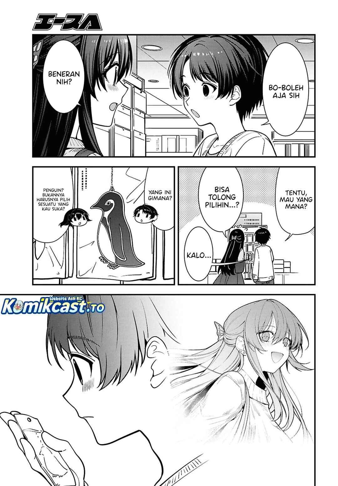 Tonari no Seki no Yankee Shimizu-san ga Kami o Kuroku Sometekita Chap 20 - Next Chap 21